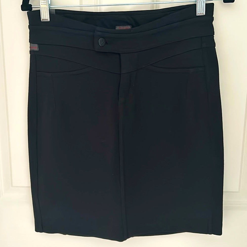 Citizens of Humanity black cotton pencil skirt with pockets